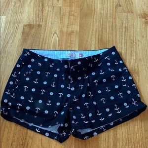 Nautical printed shorts